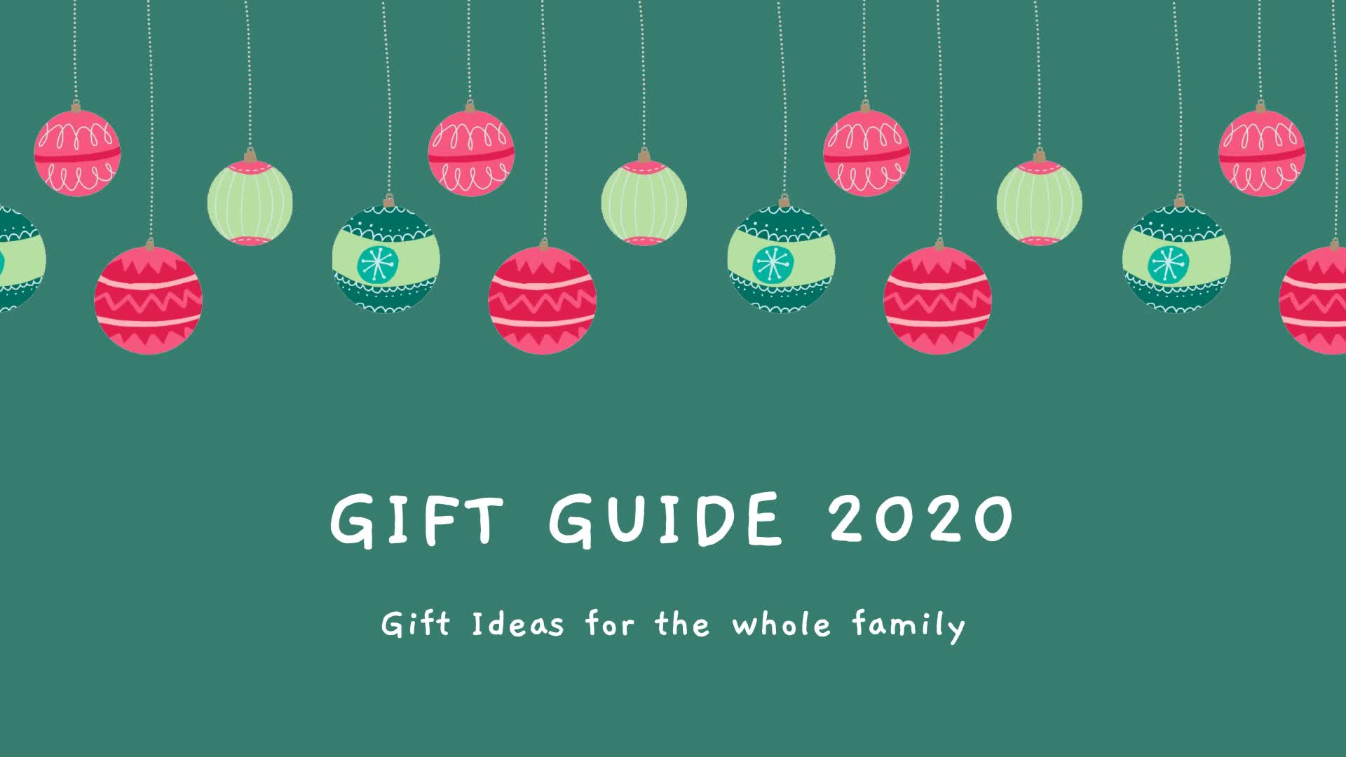 Gift Guide 2020