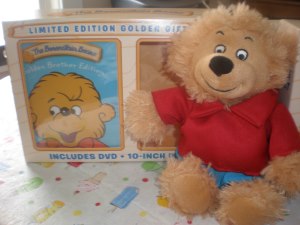 Berenstain Bears DVD and plush doll
