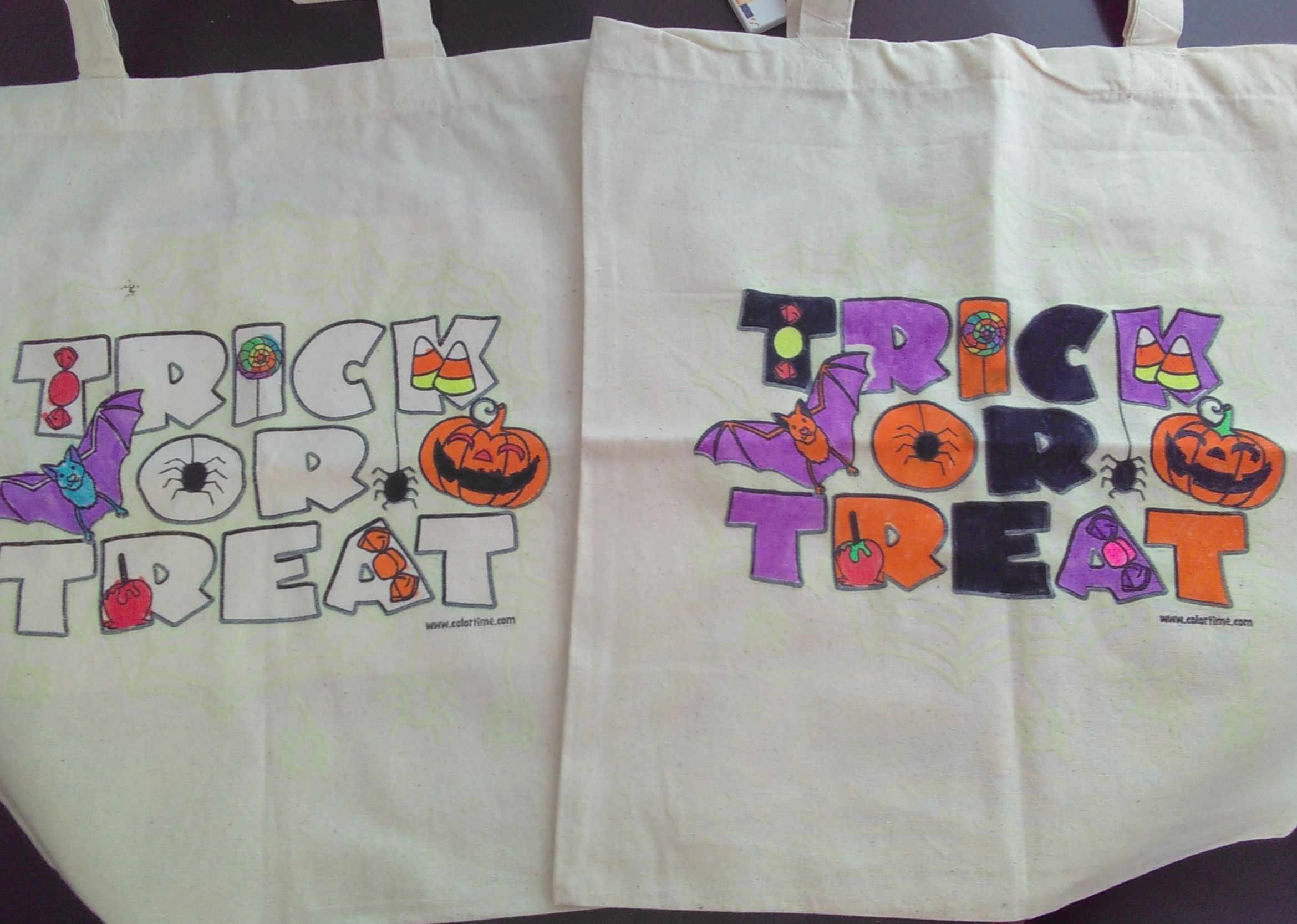 Colortime Halloween Tote