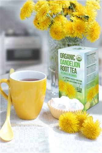 Organic Dandelion Root Tea - With Hibiscus & Cinnamon